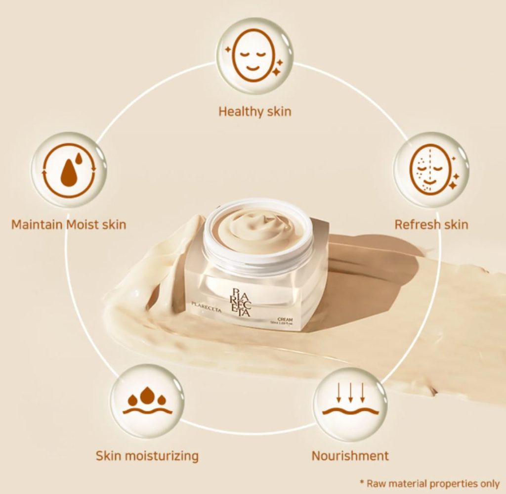 Plareceta Cream 50ml hydrating and nourishing face cream with amino acid complex, placenta protein, and panthenol for healthy, moisturized skin Plareceta Cream 50ml hydrating and nourishing face cream with amino acid complex, placenta protein, and panthenol for healthy, moisturized skin